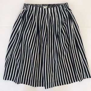 Jcrew striped skirt